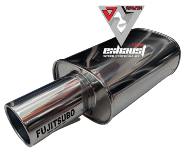 Knalpot Mobil Jumbo Suara Bass Bulat Silent