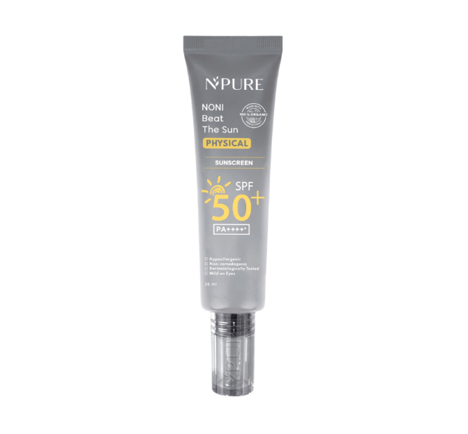 N'PURE ｜ Physical Sunscreen Noni Beat The Sun SPF 50+ PA ++++
