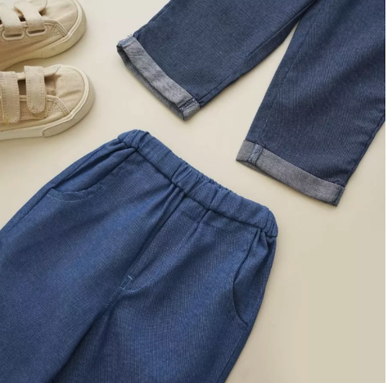 Mini Cottons Baggy Jeans Pants 4