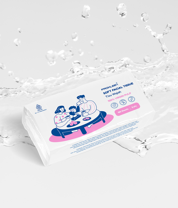 United Chemical Indonesia Prokleen Soft Facial Tissue 