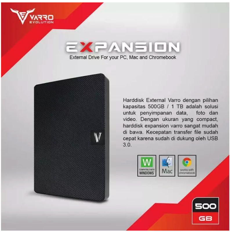 Varro Expansion 500GB 4