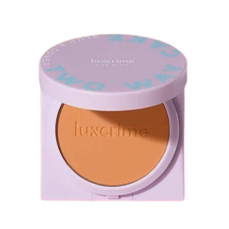 Blur & Cover Two Way Cake Silk Glow Cinnamon 1