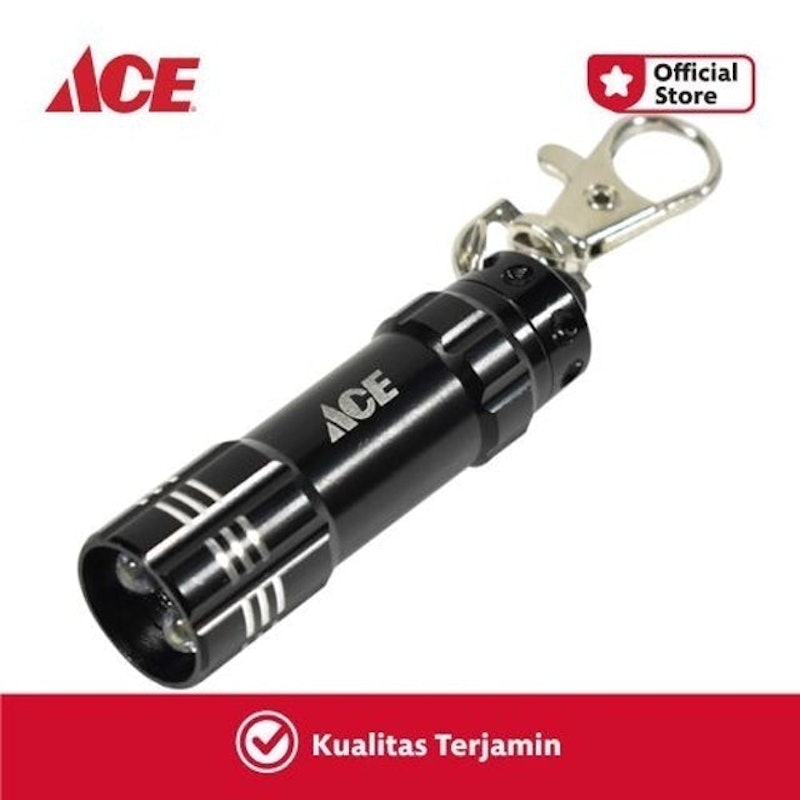 Gantungan Kunci Senter 3 Lampu Led Dengan Baterai 3xlr44 2