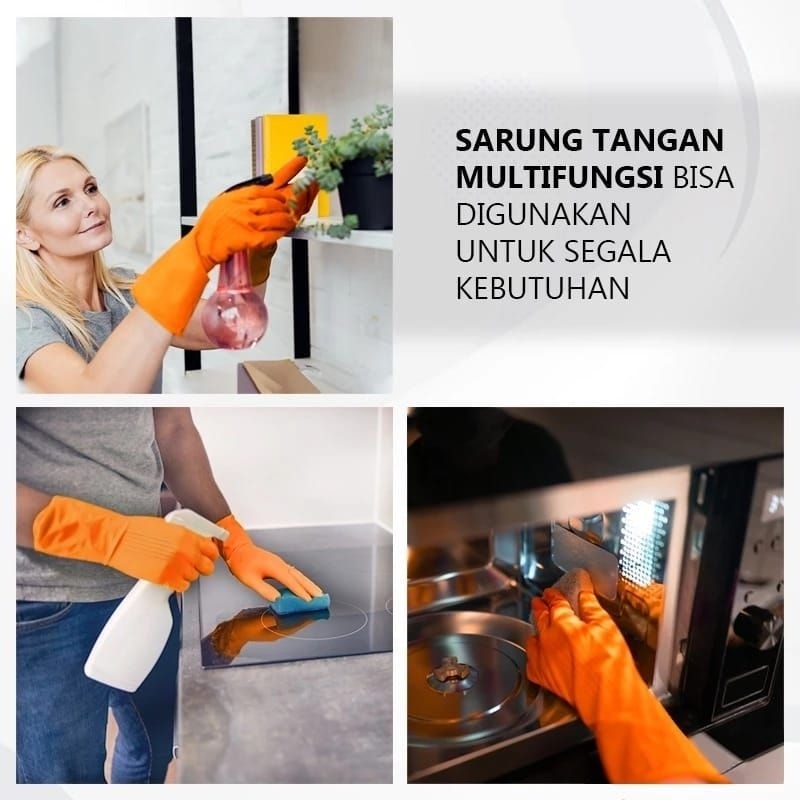 Masterhome Sarung Tangan Karet Lateks 4
