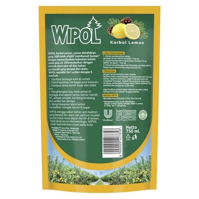 Wipol Karbol Lemon 2