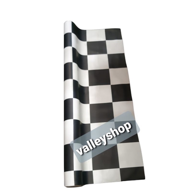 Karpet Vinyl Motif Catur Meteran