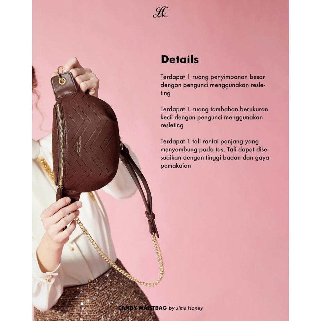 Jimshoney Indonesia Pratama Jims Honey Candy Waist Bag 