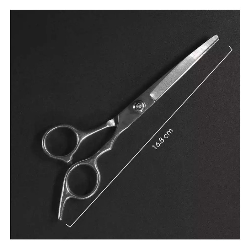 Knifezer Stainless Steel 4Cr13 Hair Scissors Flat Cut 5
