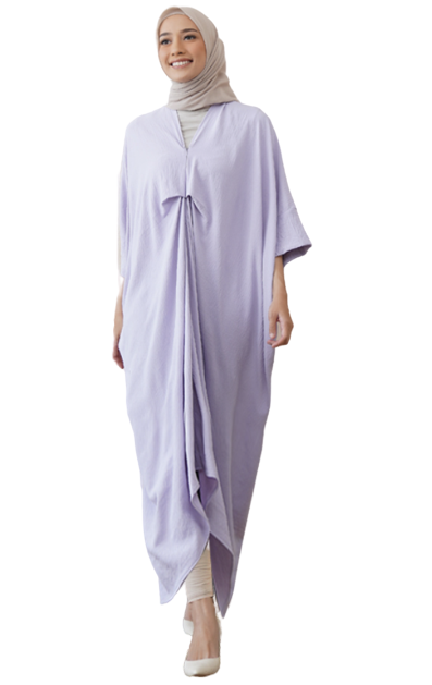  Kaftan Warahmah Light Lilac