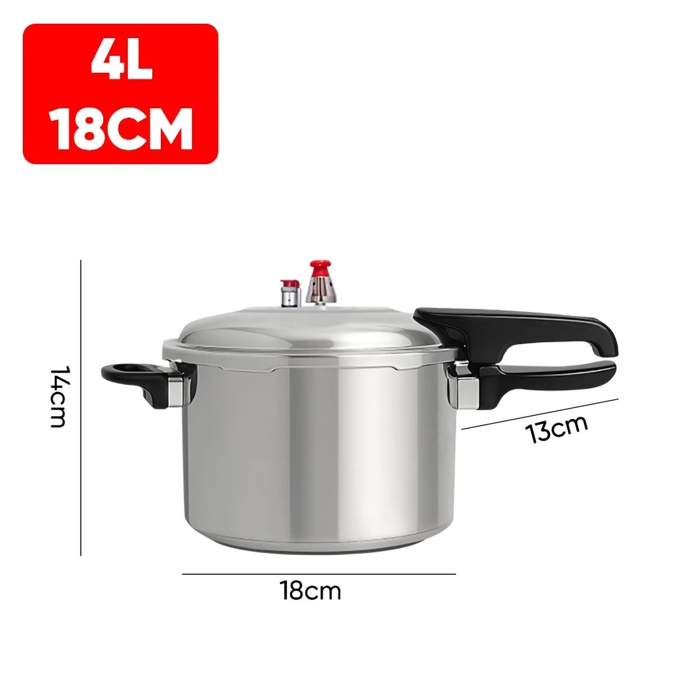 Uphome Uphome Panci Presto Alumunium 4 liter