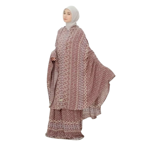 AYZARA Mukena Dewasa Rayon Motif  Azura Series