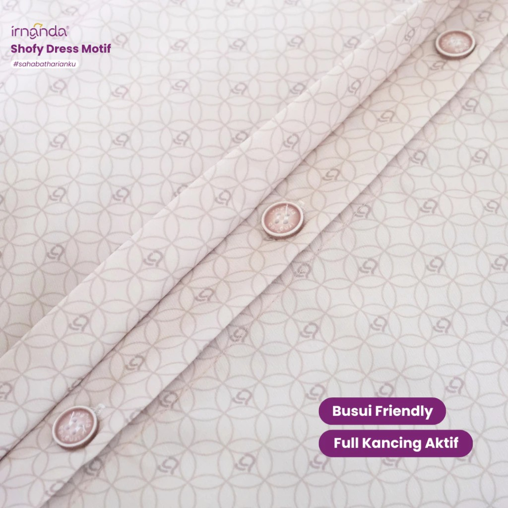 Abadi Irnanda Berkarya Irnanda Gamis Motif Shofy Dress  Motif 5