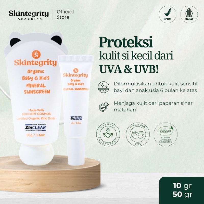 Skintegrity Organic Baby & Kid's Mineral Sunscreen 2