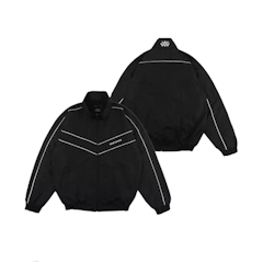 Westgods Jaket Tracksuit Tracktop Windbreaker Bahan Parasut Track Swiss
