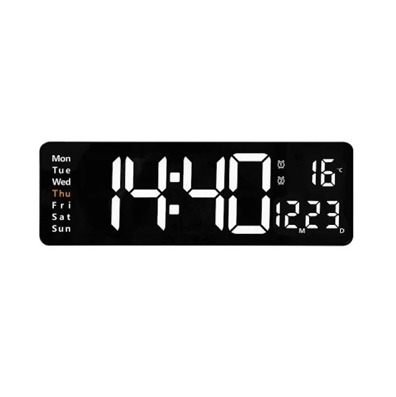Sonifer Jam Dinding Timer Countdown Digital 39 x 13 cm