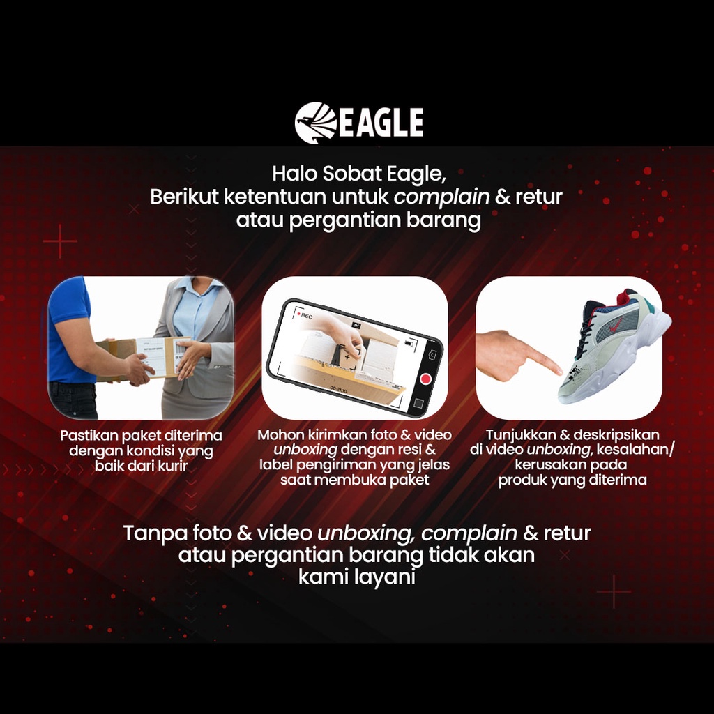 Eagle  T-Shirt Badminton Lightburst