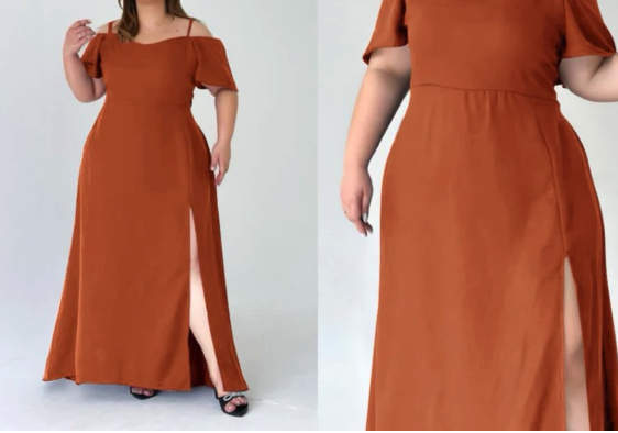 Graisse Graisse ROXANNE Bigsize Long Dress