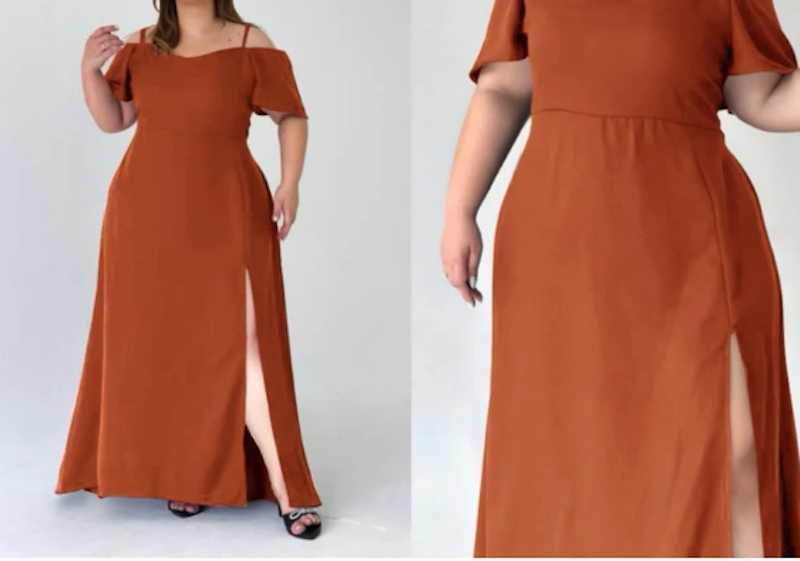 Graisse ROXANNE Bigsize Long Dress 4