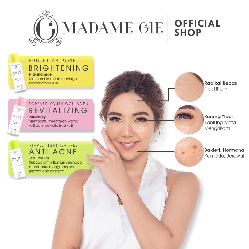 Madame Gie Madame Clarify Pimple Fight Tea Tree Toner
