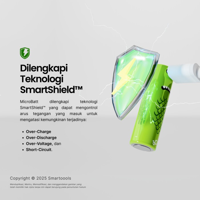 Shenzhen Lian Guang Communication Technology Smartoools MicroBatt NiMH Battery AA 1.2v 1000 mAh