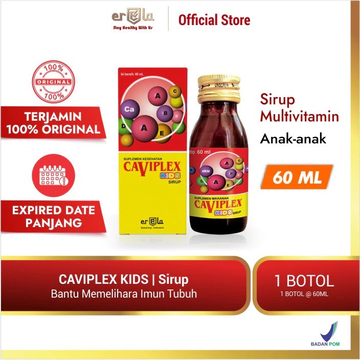 Erela CAVIPLEX KIDS Sirup