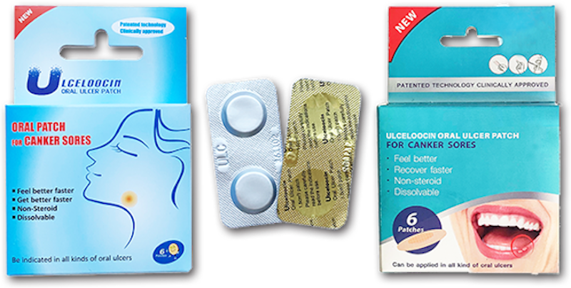 Ulceloocin® Oral Ulcer Patch 1