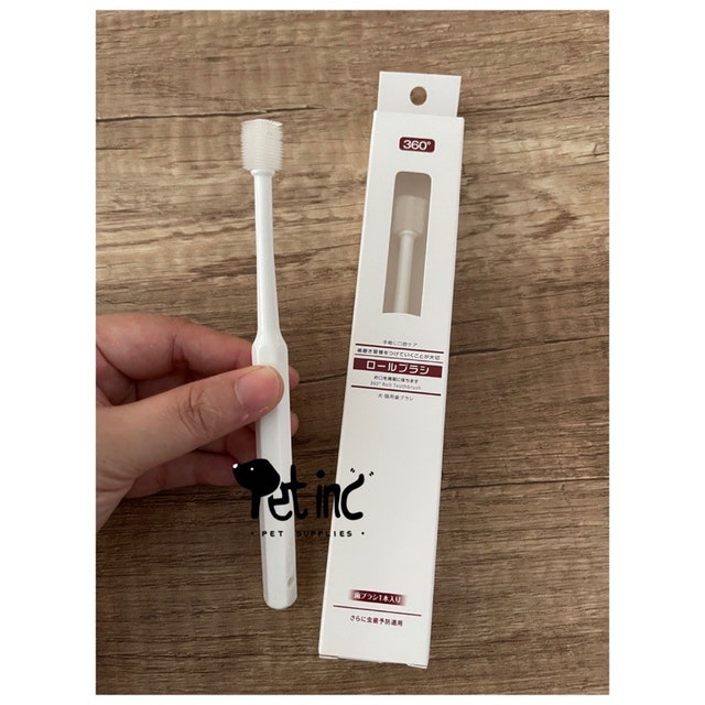 KOJIMA 360°Roll Soft Pet Toothbrush