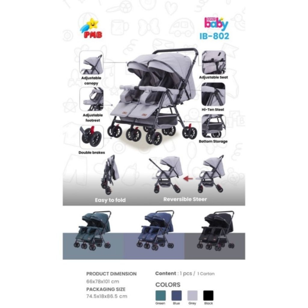 Iora Baby Stroller 4