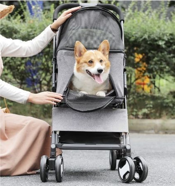 Premium Foldable Pet Stroller