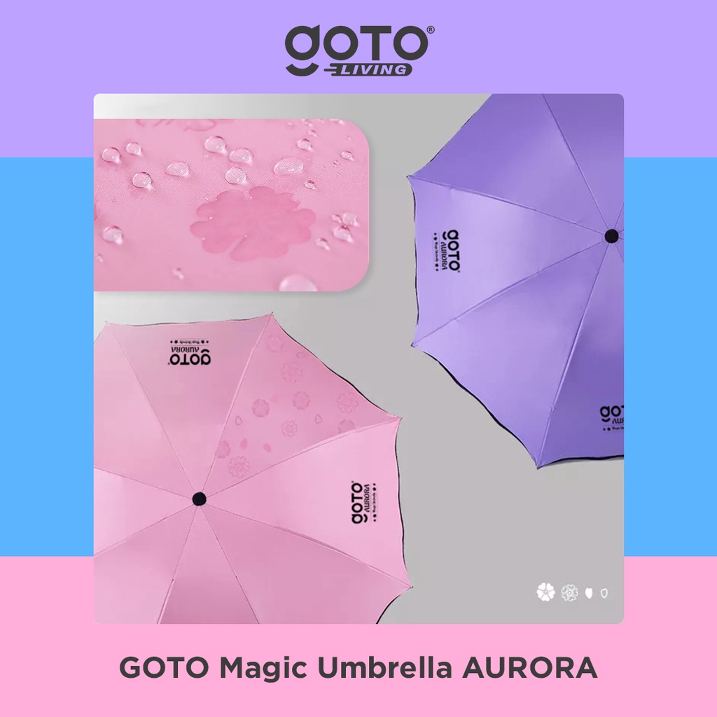 Pilar Niaga Makmur Goto Living Magic Umbrella Aurora