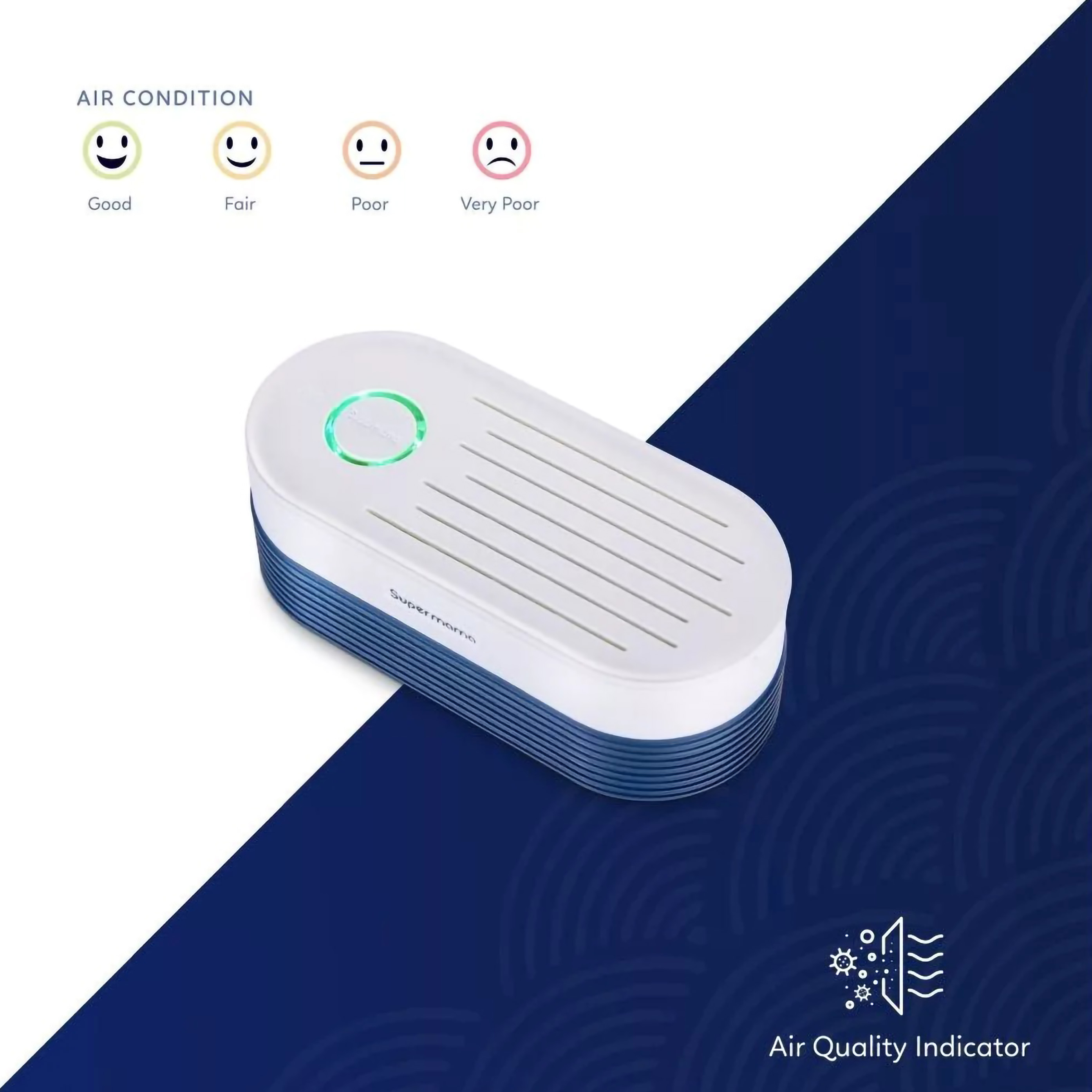 Supermama Lab AirPury Portable Air Purifier