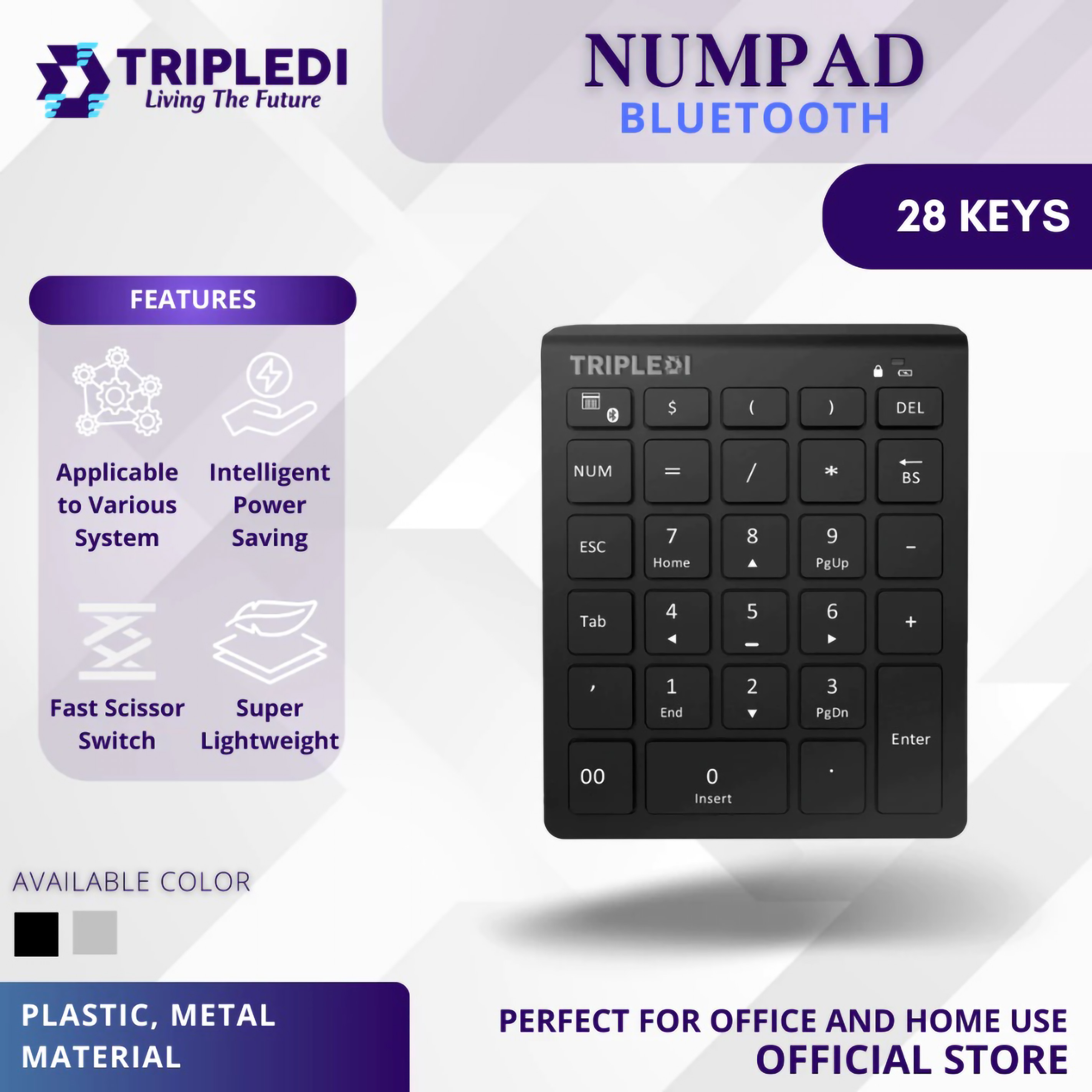 Gunung Berlian Teknologi Tripledi Numeric Keypad