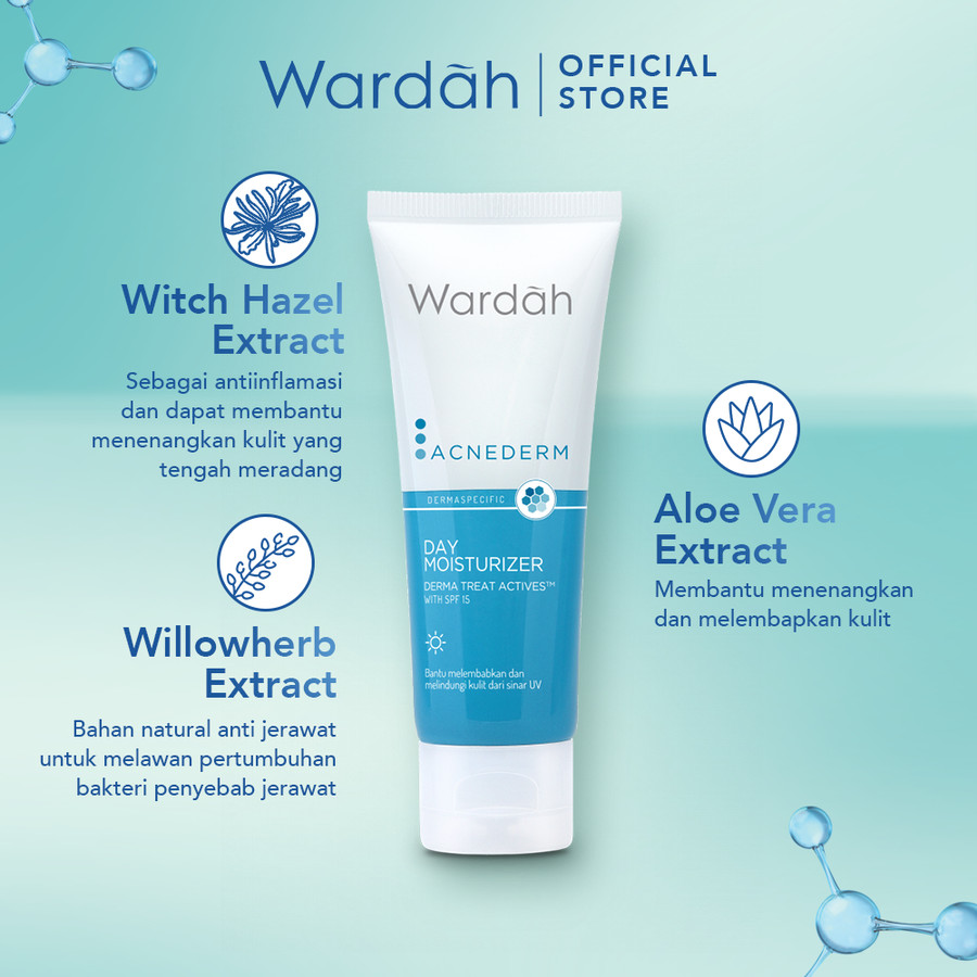 Paragon Technology and Innovation Wardah Acnederm Day Moisturizer 