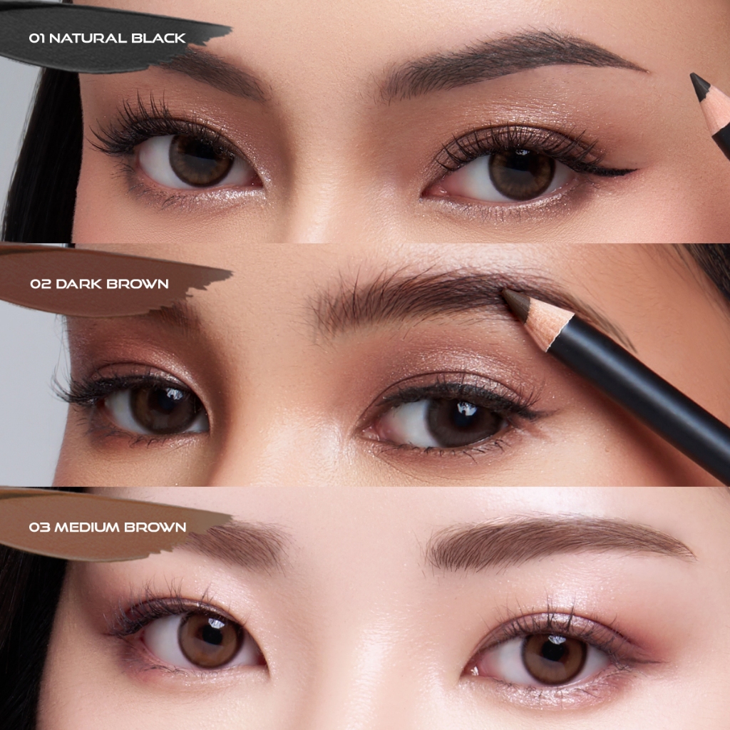 Implora Sukses Abadi Implora Urban Eyebrow Pencil Natural Black