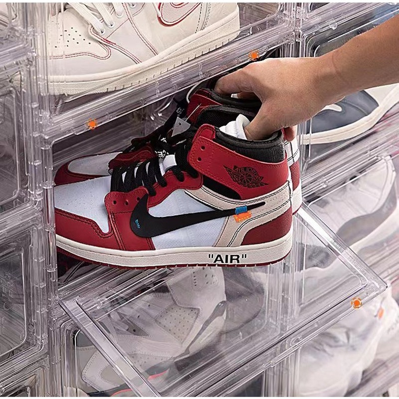 Magnetic Clear Shoe Box 2