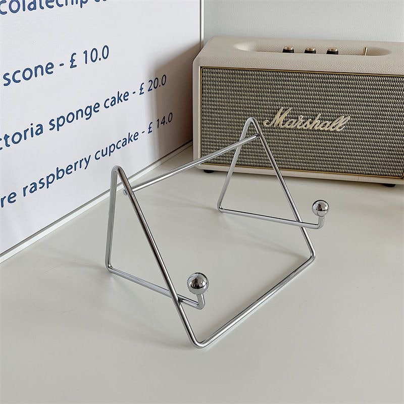 Aesthetic Pad Book Stand Stainless Steel 3