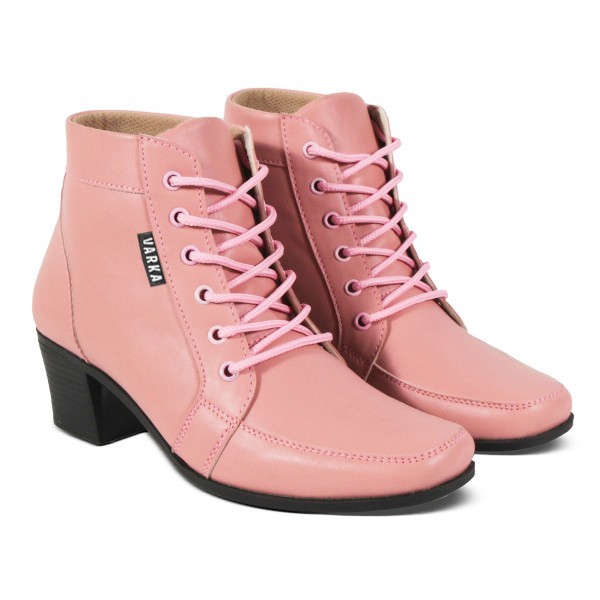 Hertz Hertz Boots Pink  V-3631
