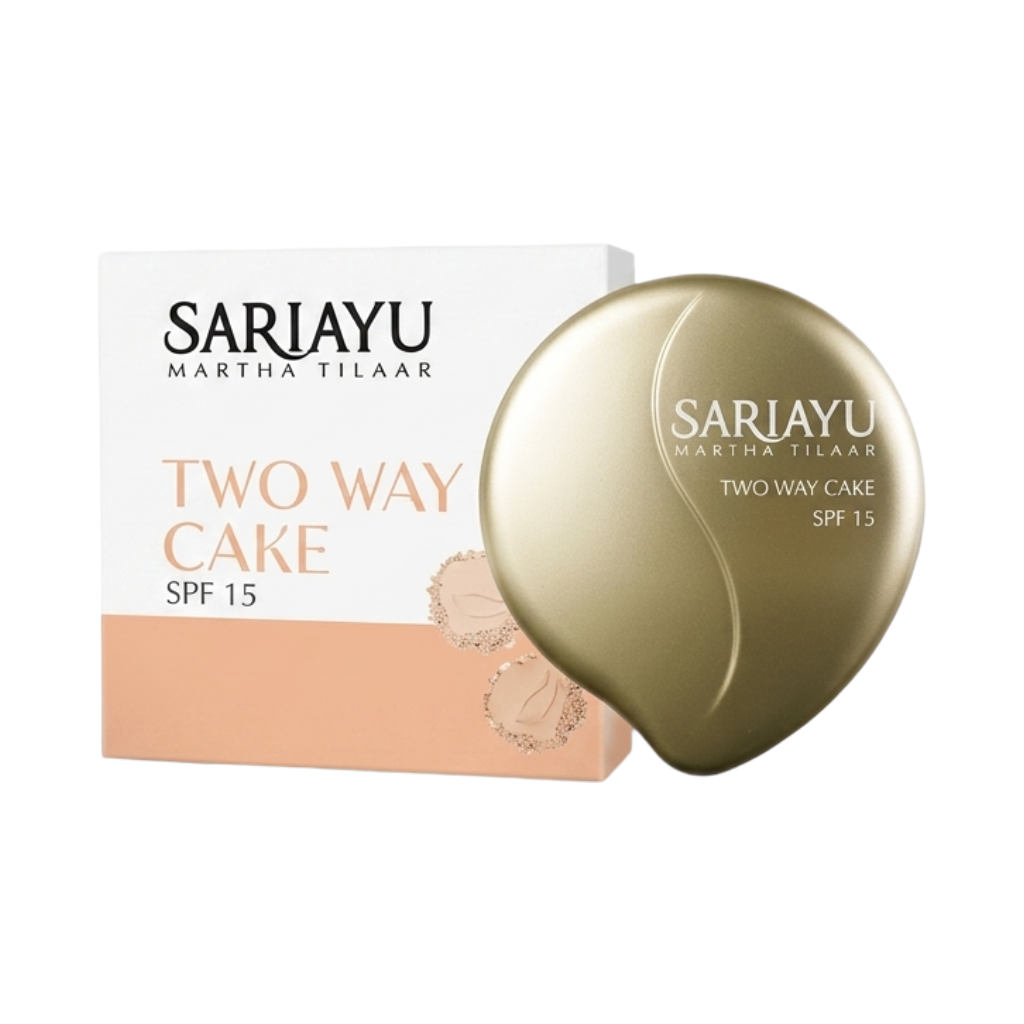 Two Way Cake SPF 15 Kuning Pengantin 1