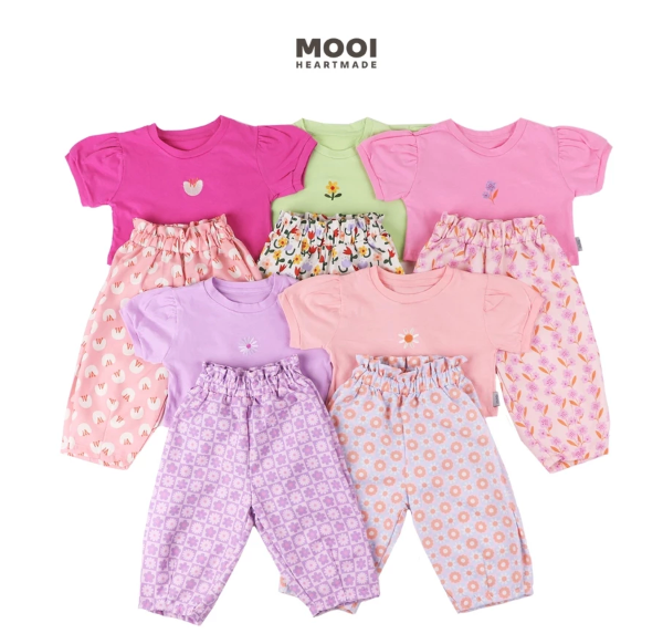 Arsana Retail Indonesia Mooi Setelan Anak Perempuan Callie Set