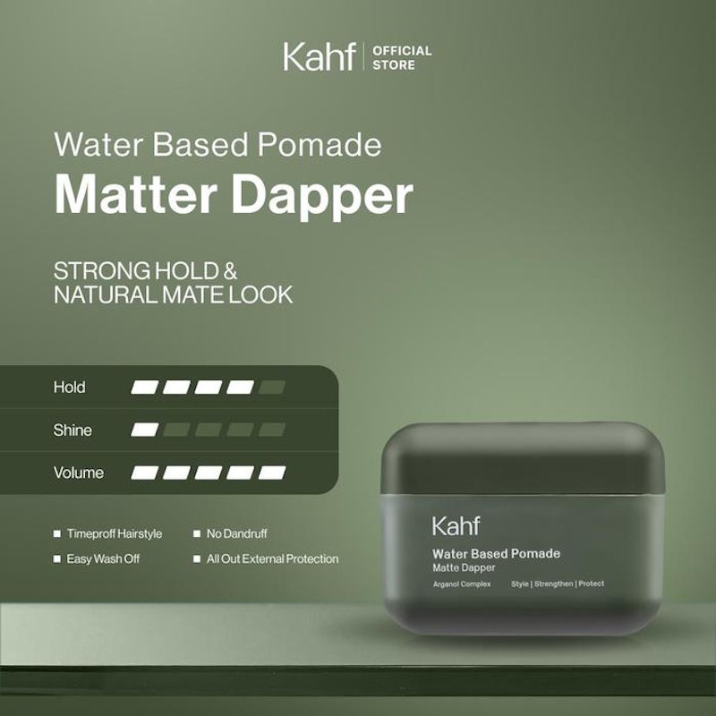Water Based Pomade Matte Dapper 3