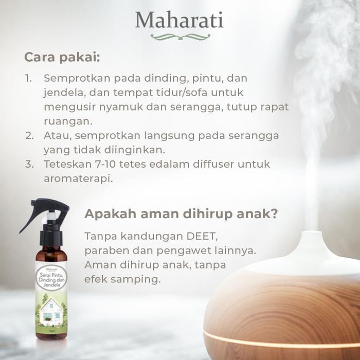 Maharati Panen Indonesia Maharati Serai Pintu, Dinding, dan Jendela