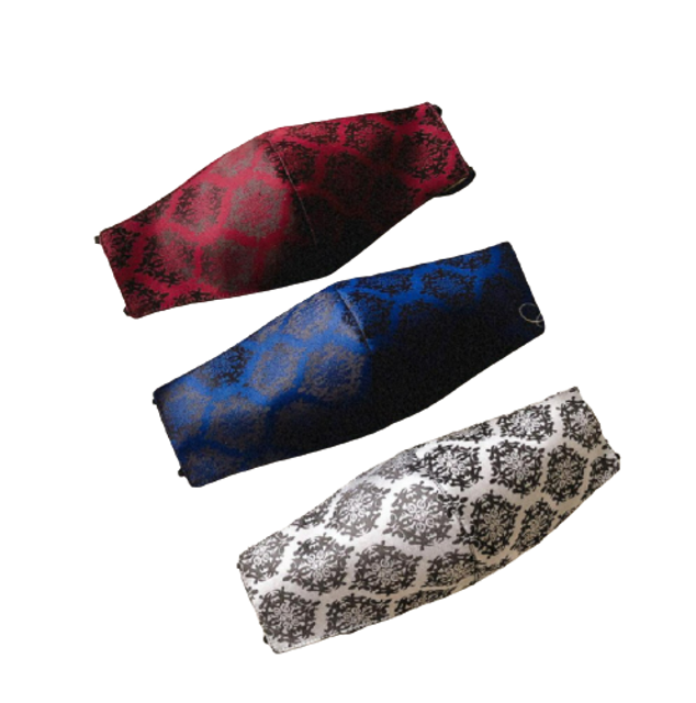 Masker Pesta Luxury Jacquard