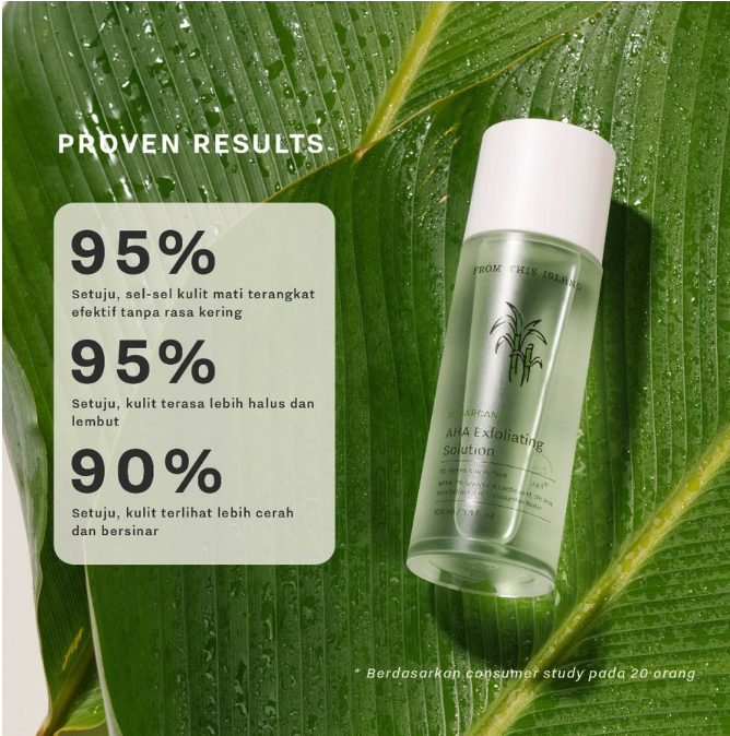 From This Island Sugarcane AHA Exfoliating Solution