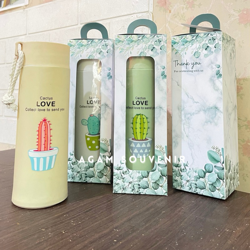 Souvenir Botol Kaca Kaktus 2