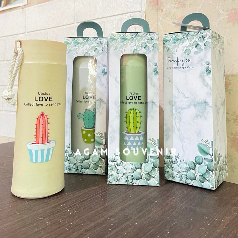 Souvenir Botol Kaca Kaktus 2