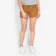 Mobile Power Basic Color Short Pants Denim Brown 1