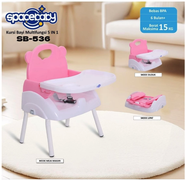 Spacebaby Booster Seat Folding 5