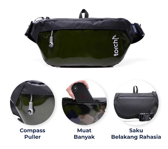 Torch Wonjin Waist Bag