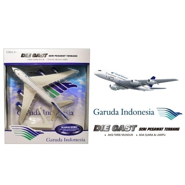 Diecast Seri Pesawat Terbang Airbus A380 2