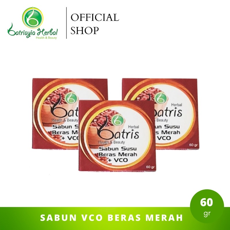 Batrisyia Sabun VCO Beras Merah 2